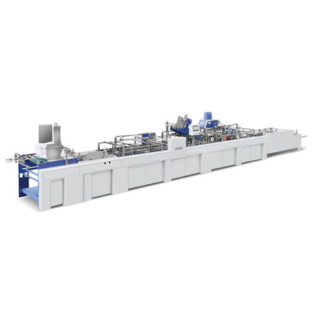 Máquina encoladora de fondos para bolsas de papel LQ-Z50S